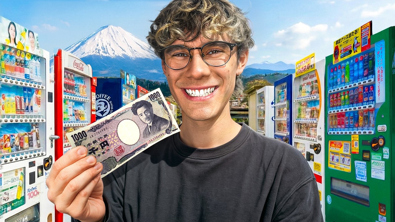 Sobreviví 100 horas usando Maquinas Expendedoras