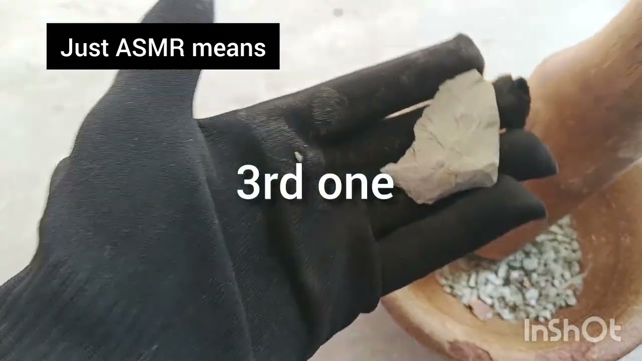 Grey Clay Beating ASMR | Love to Crunch • Deep Mind Relaxation