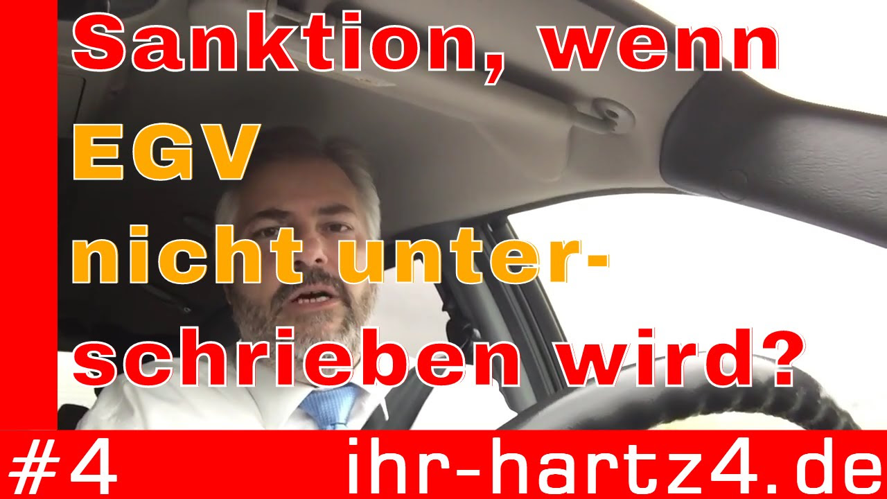 Update Sanktionen, wenn ich eine Eingliederungsvereinbarung (EGV) nicht unterschreibe? | ihr-hartz4.de #4