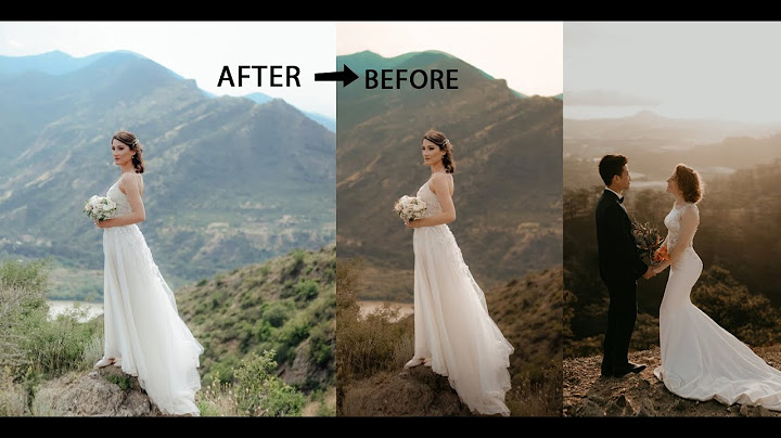 Hướng dẫn blend màu nâu trầm bằng lightroom