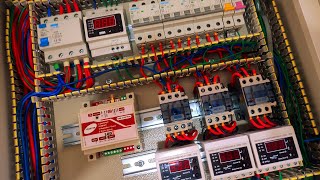 Industrial electrical panel wiring training with all details