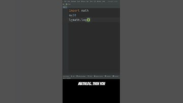 How to find a log of number in python programming #programming #pythonprogramming