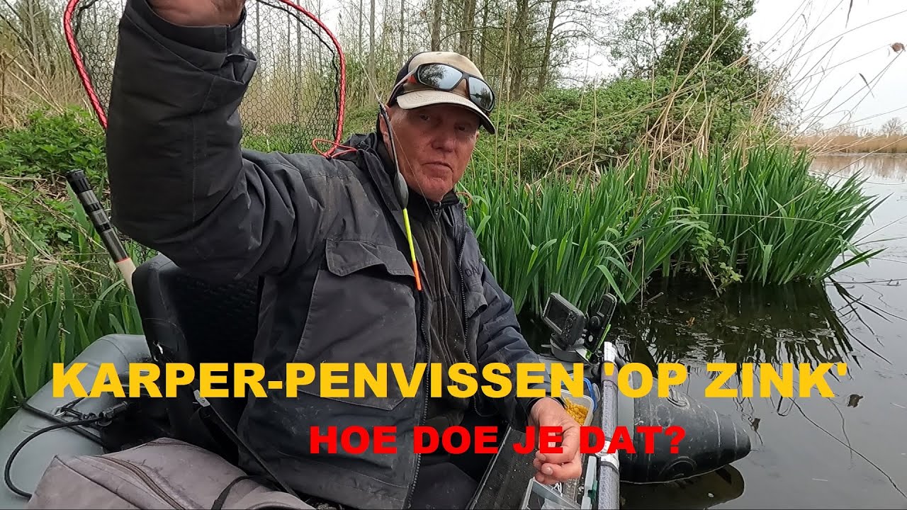 KARPER - PENVISSEN OP ZINK, HOE DOE JE DAT ?