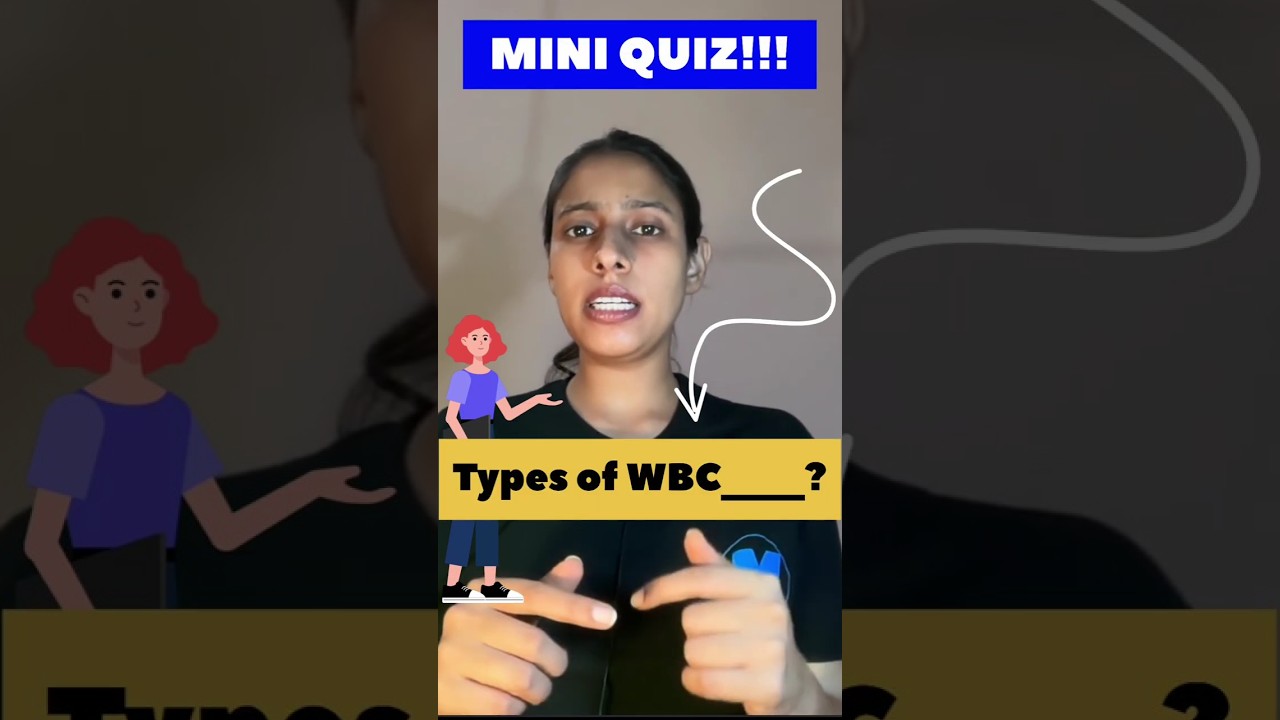 WBC Quiz 🩸 | Can You Answer This? | NEET 2027 + Board Exam #Shorts