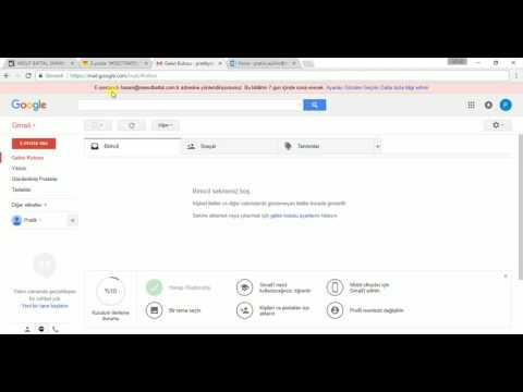 Web Sitesi Uzantılı Mail Adresinize Gmail Hesabını Bağlama (Yönlendirme)