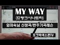 MY WAY - 임미숙님신청곡/반주기곡레슨