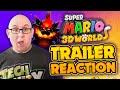 Super Mario 3D WORLD + Bowser's Fury REACTION!!!