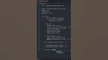 Dodge the Falling Blocks in Pygame