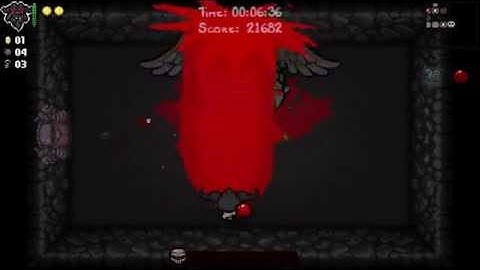 Binding Of Isaac: Afterbirth - Screwing Around With Mega Blast (Mega Satan Head item)