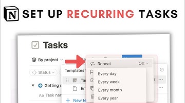How to automate recurring tasks on Notion! | Notion Tutorial