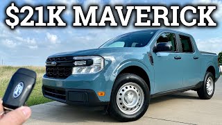 Most AFFORDABLE New Pickup! | 2022 Ford Maverick XL Hybrid