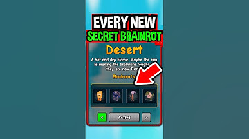 Every New DESERT BIOME SECRET BRAINROT in Plants Vs Brainrots..