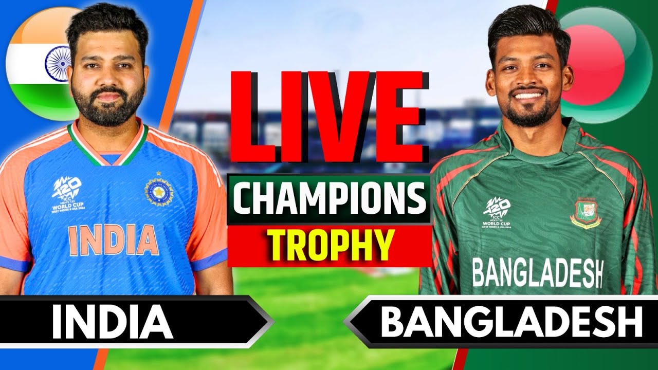 India vs Bangladesh, Champions Trophy 2025 | Live cricket match today | IND vs. Ban Live, Ban Batting
