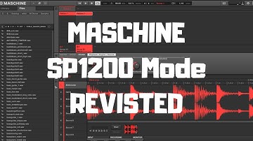 Native Instruments Maschine | SP1200 Mode Revisted