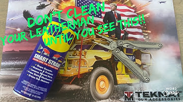 How I Clean My Leatherman Multi Tools