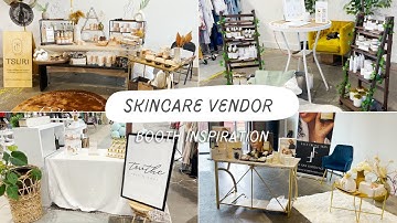 Skincare Vendor Booth Ideas
