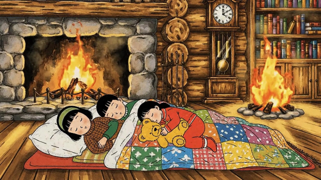 Stormy Night Nostalgia at My Grandparents’ Forest Cabin 🌧️🌲 | Ghibli Piano Relax