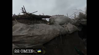 Two Ukrainian fighters VS russian assault Part 3. Heroic combat. GoPro Footage. Russo-Ukrainian War