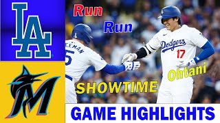 Marlins Vs. LA Dodgers (05/08/2024) GAME Highlights - MLB Highlights | MLB Season 2024