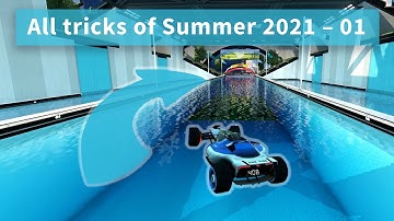 All tricks of Summer 2021 – 01 in TrackMania 2020