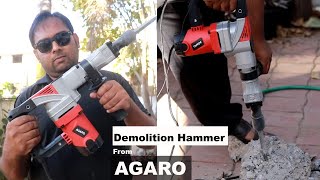 AGARO demolition hammer | 1900W | 17 mm Chuck | 4100 BPM | 10J