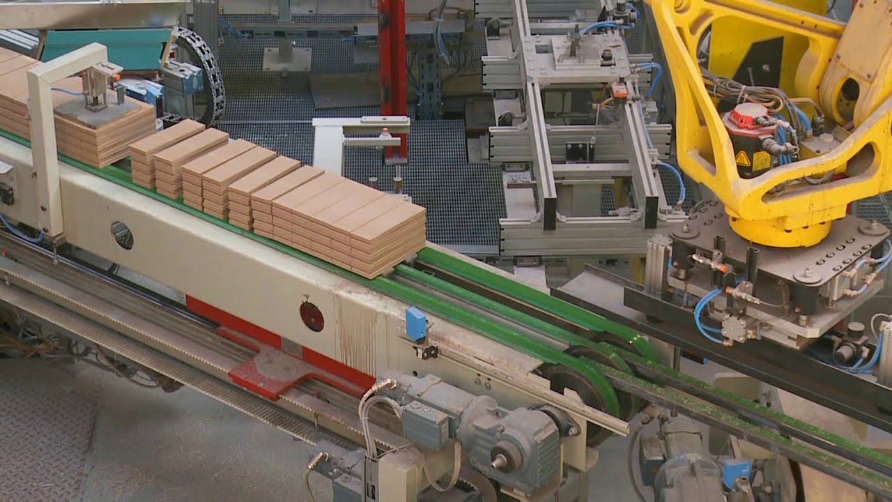 Die Produktion von Klinkern und Klinkerriemchen im Röben Werk Bannberscheid