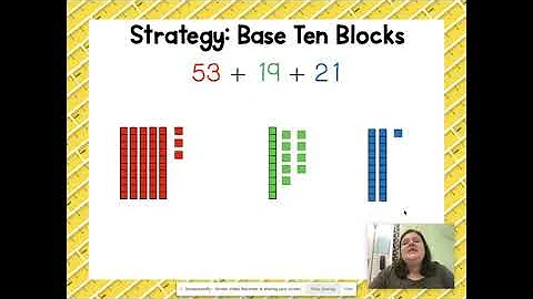Math Grade 2 2.NBT.6 Add Several 2 Digit Numbers