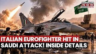 Saudi Air BASE Bombed! Italian F-2000 Eurofighter Damaged In Chilling Houthi Missile Strike | Watch