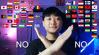 ASMR "NO" in 40 Different Languages🌎