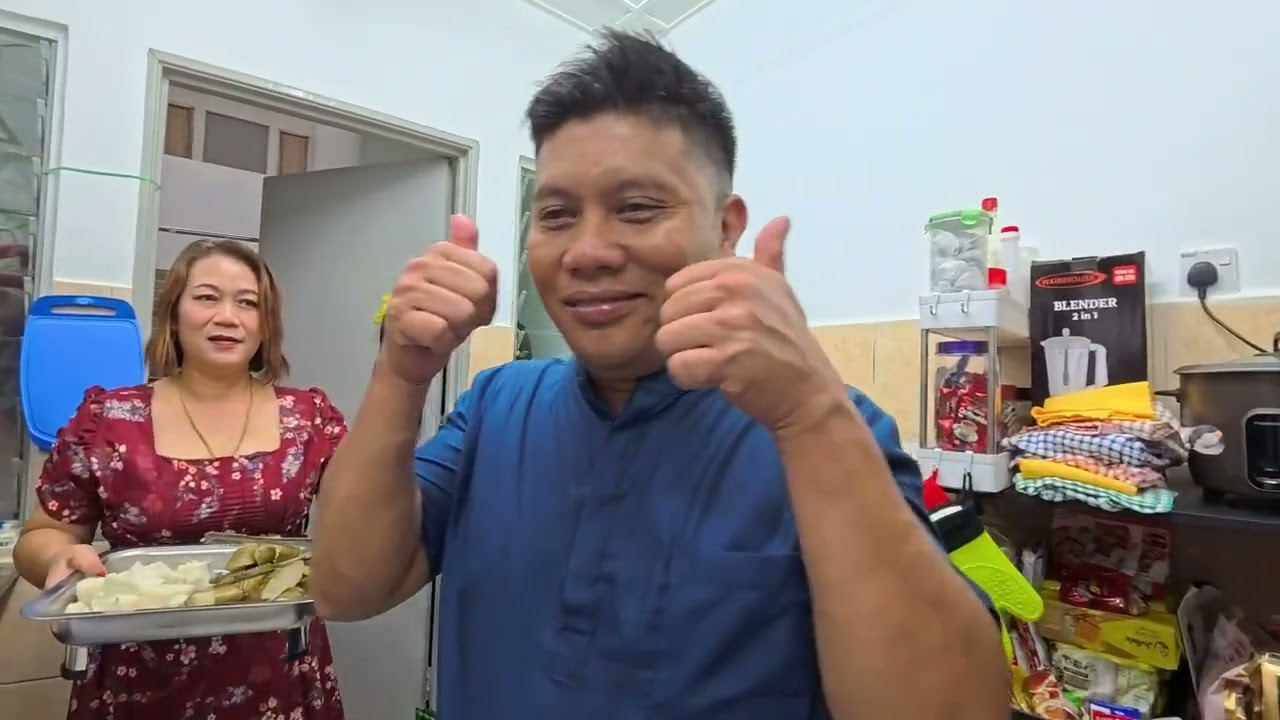 Hari pertama krismas bersama keluarga