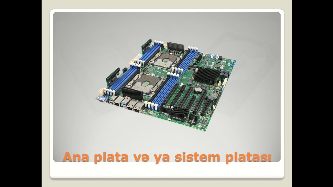 Komputerin əsas qurğuları