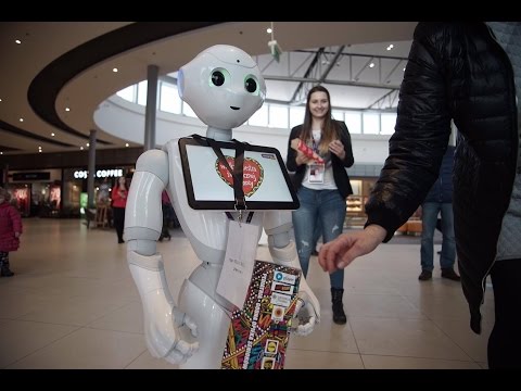 Rewolucja w Polsce. Humanoidalny robot kwestował w ramach 25 finału WOŚP.