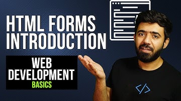 HTML Forms Introduction  | Web Development Basics Course