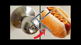 Reverse - How To Basic - How To Replace a Door Knob With a Hot Dog