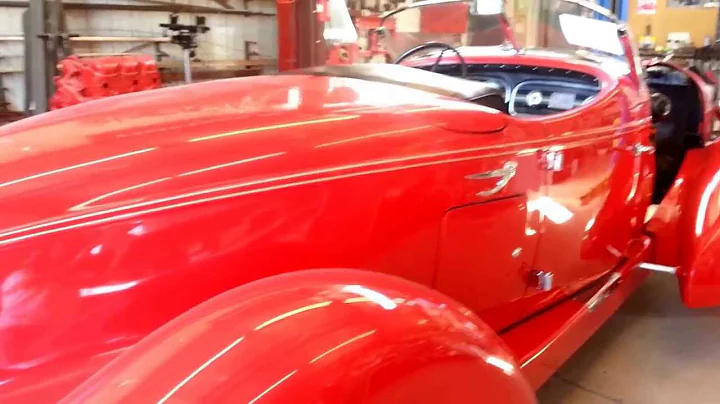 1935 Auburn 851 Boattail Speedster