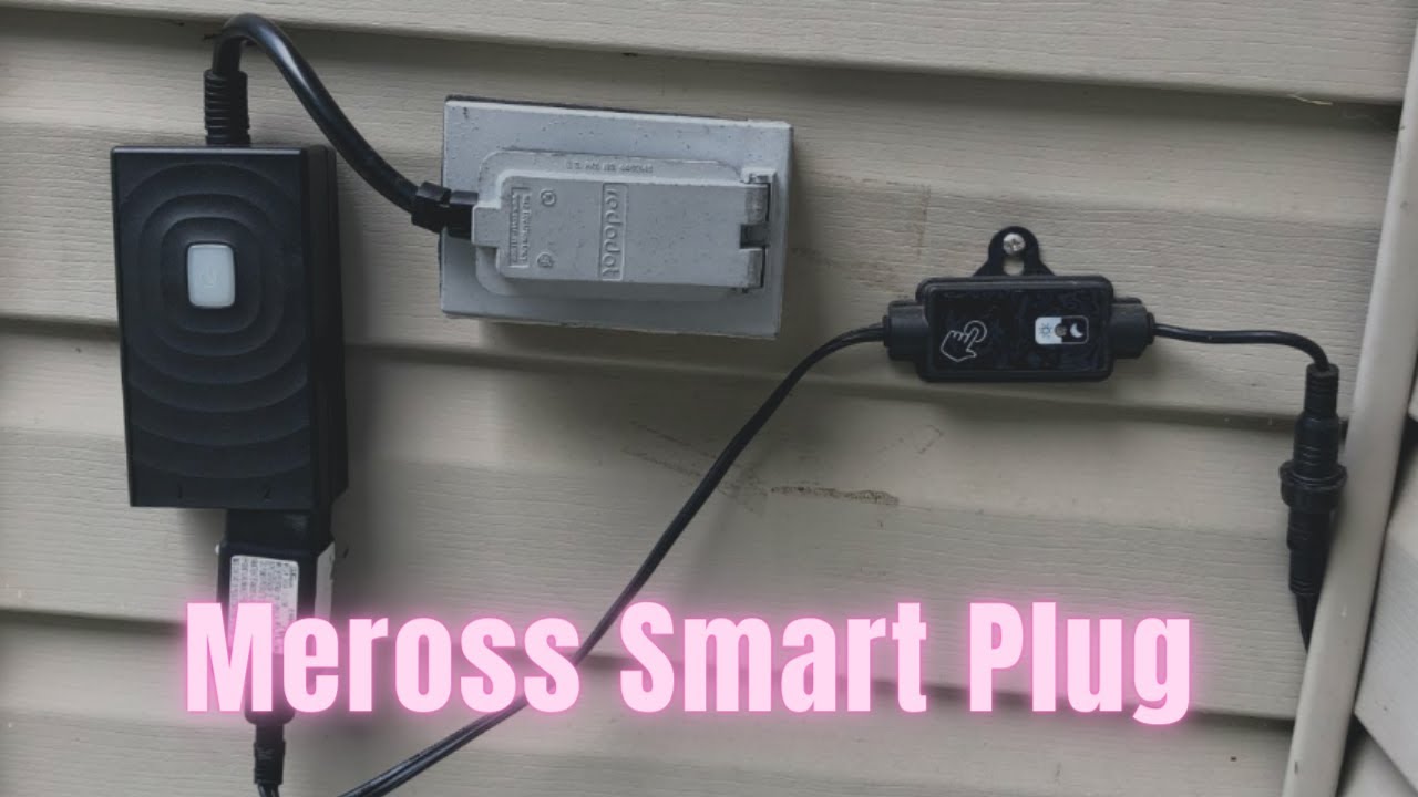 How to Use Meross Smart Outdoor Plug Waterproof WiFi Outdoor Outlet