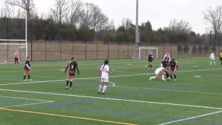 Soccer defending, girls soccer  Loudoun 2016