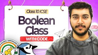 Boolean Class in Java | ICSE Class 10
