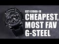 CHEAPEST BUT MOST FAVORITE ! G-SHOCK G-STEEL GST-S100G-1B - UNBOXING & SPEC