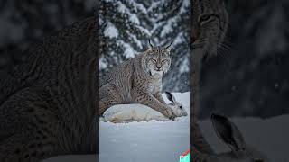 The Lynx That Vanished Into the Blizzard: A Harsh Winter Survival Story