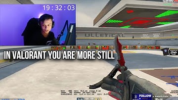 Stewie2K About Valorant vs CSGO Movement