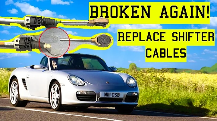 Fixing Broken Shifter Cables on My 987 Boxster S!