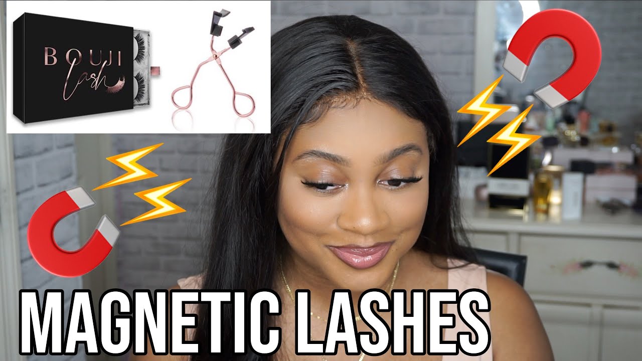 MAGNETIC EYELASH TUTORIAL FOR BEGINNERS FT BOUJI LASH | ANDREA SCARLETT
