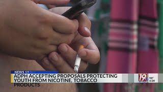 ADPH Accepting Proposals Protecting Youth From Nicotine, Tobacco Products | August 19, 2025 | News 1