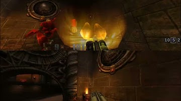 Quake 3 Arena Splitscreen  - M35514H Vs Miasma
