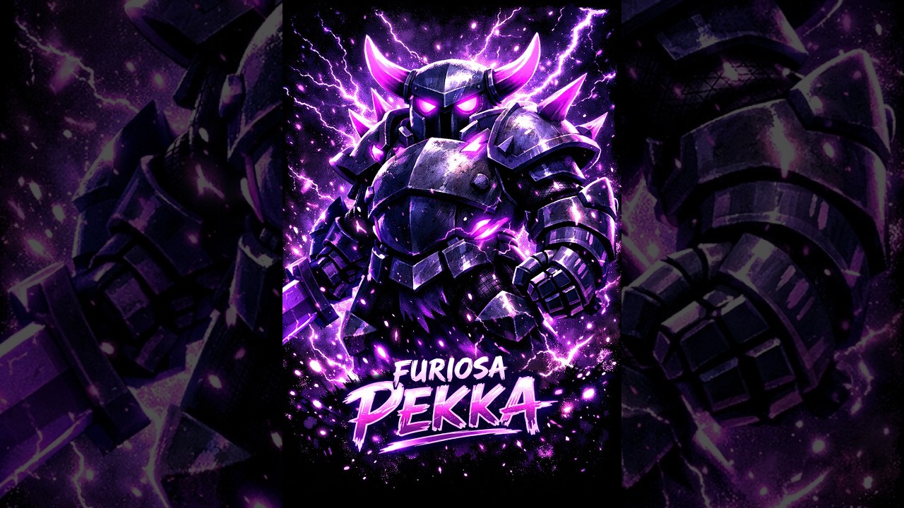 FURIOSA PEKKA DESTRUINDO TUDO! 💜⚔️