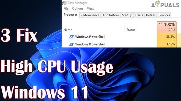 High CPU Usage Caused By Windows PowerShell On Windows 11 - 3 Fix How To