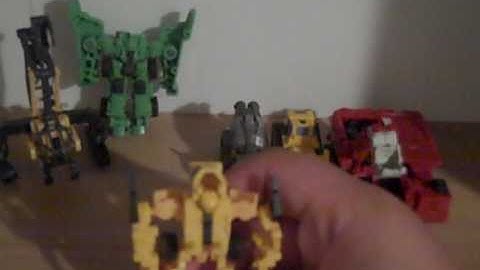 Transformers EZ Collection Devastator Toy Review Part 1