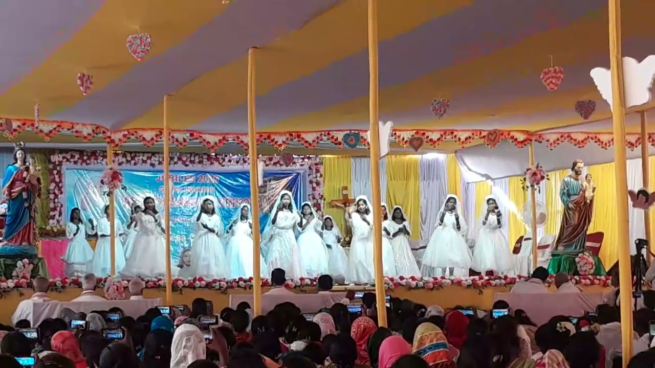 Jubilee celebration in bhatonda[godda deanery]✨️ Pilgrims of hope🕊