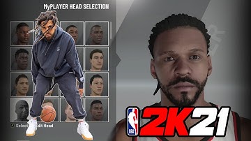 NBA 2K21 J. Cole Face Creation